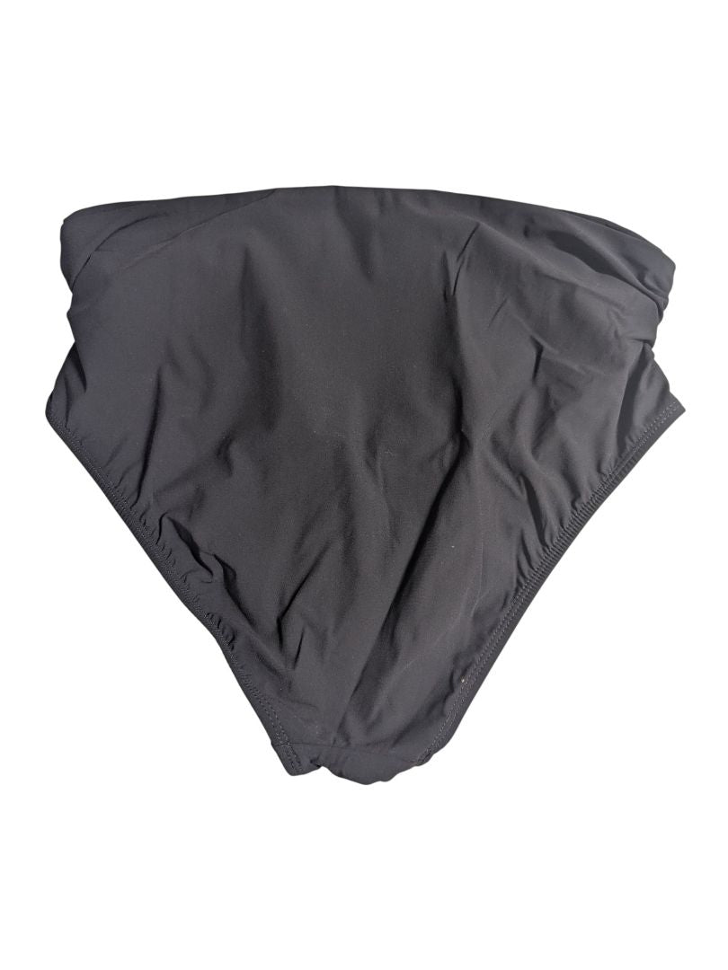Christina Black High-Waisted Swim Bottoms