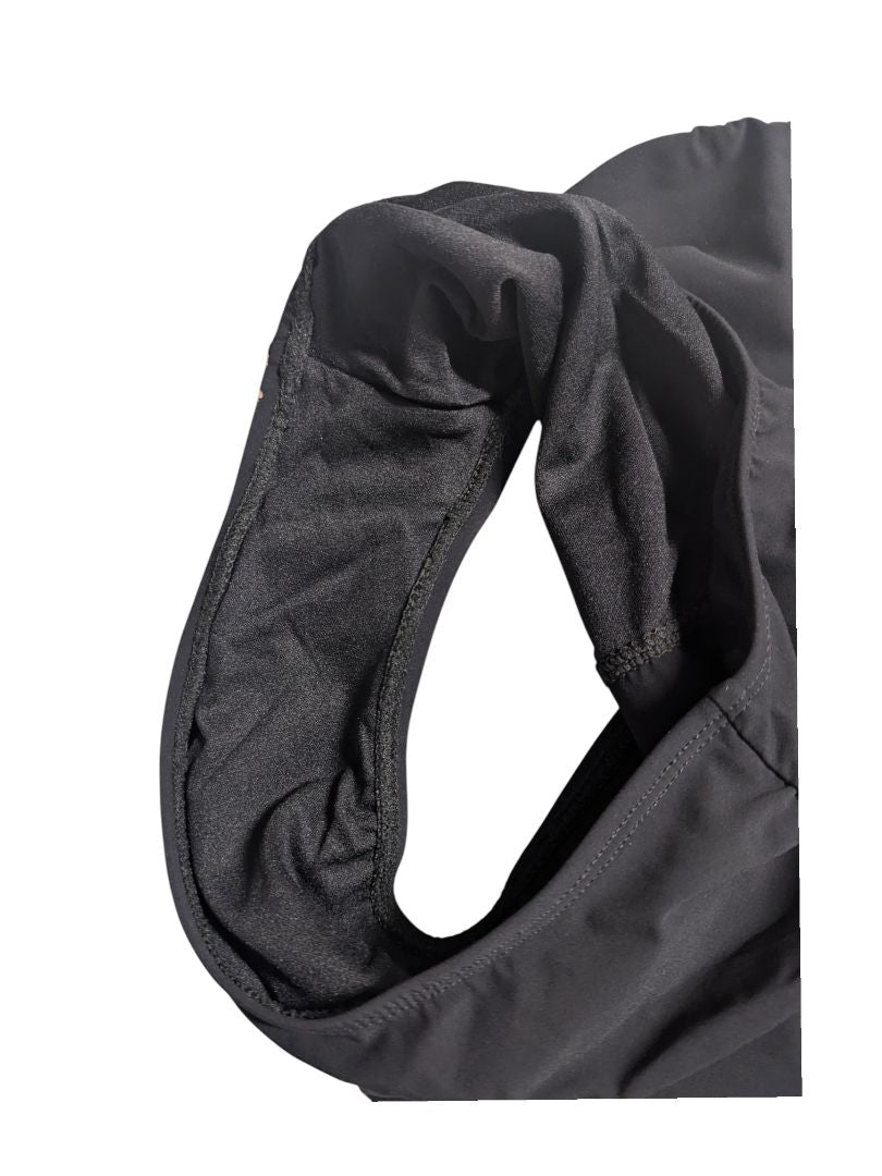 Christina Black High-Waisted Swim Bottoms