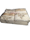 Gold Embroidered Multi-Piece Bath Towel Set