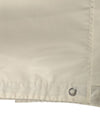 Cream Fabric Shower Curtain Liner with Metal Grommets