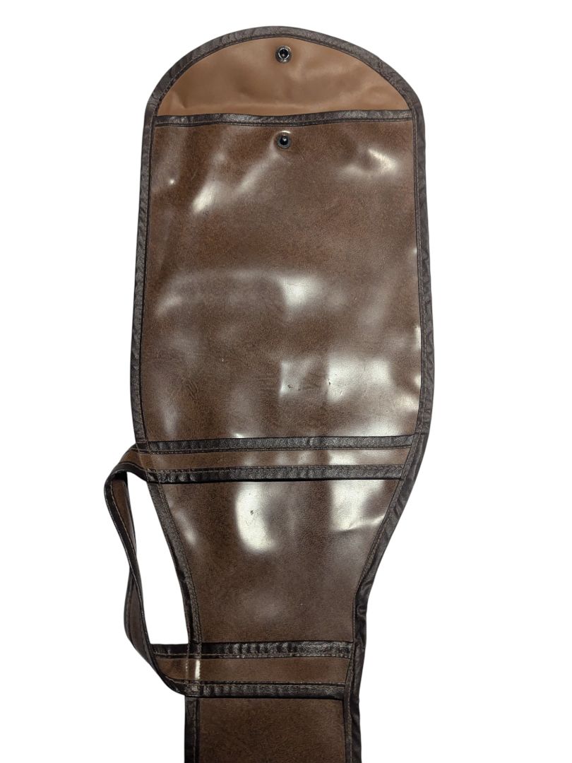 Vintage Brown Vinyl Gun Carrying Case