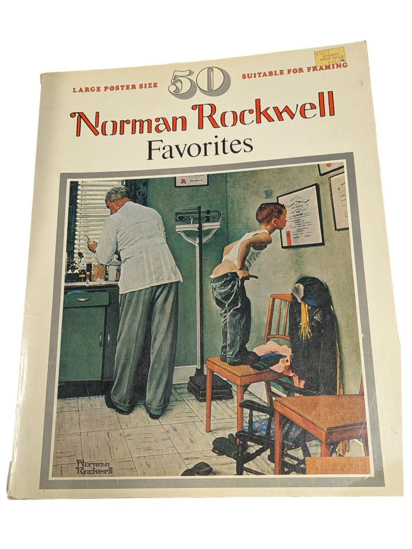 50 Norman Rockwell Favorites – Large Poster-Size Art Book