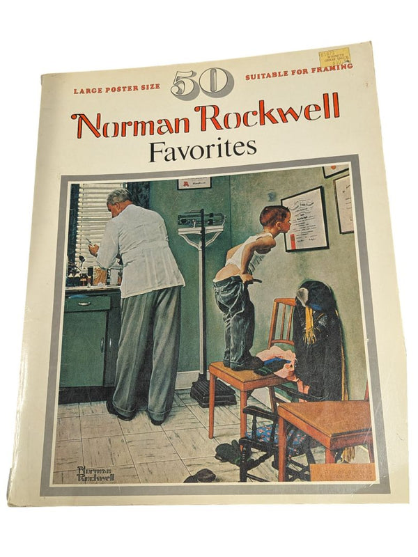 50 Norman Rockwell Favorites – Large Poster-Size Art Book