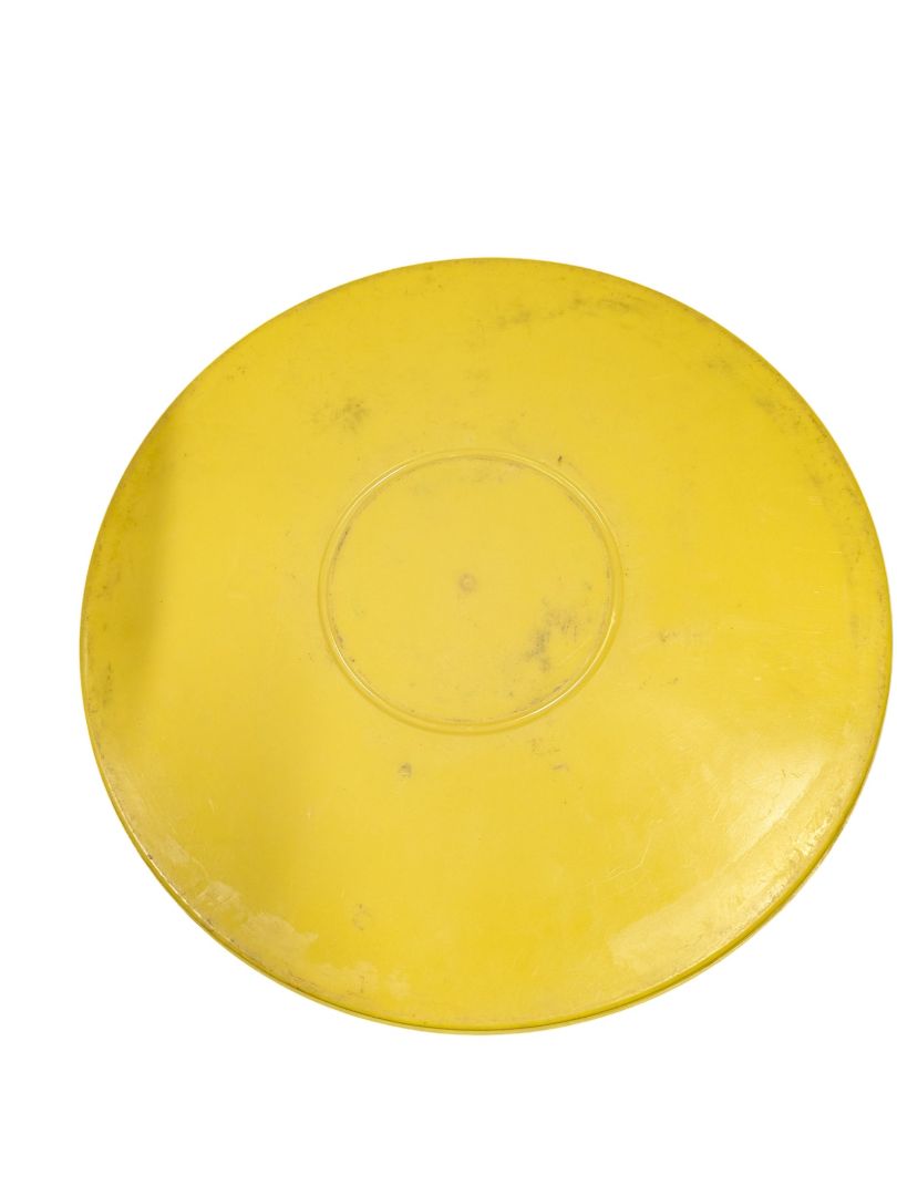 Vintage Walt Disney 16mm Film Reel Canister – Yellow Mickey Mouse Release Tin