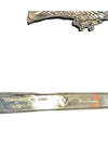 Vintage 1980 Eagle License Plate Frames – Pair (Chrome & Brass Tone)