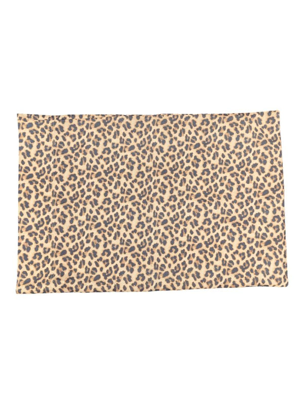 King Size Leopard Print Bed Sheet Set