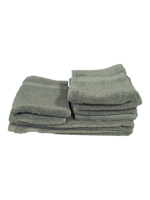 Wamsutta 100% Cotton Towel Set in Sage Green