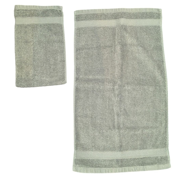 Wamsutta 100% Cotton Towel Set in Sage Green