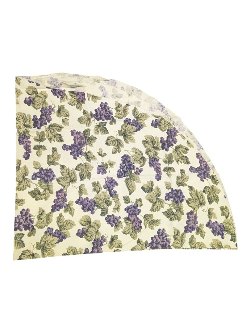 Round Grape & Vine Tablecloth – 70