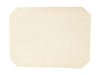 Neutral leaf-pattern jacquard table linen set