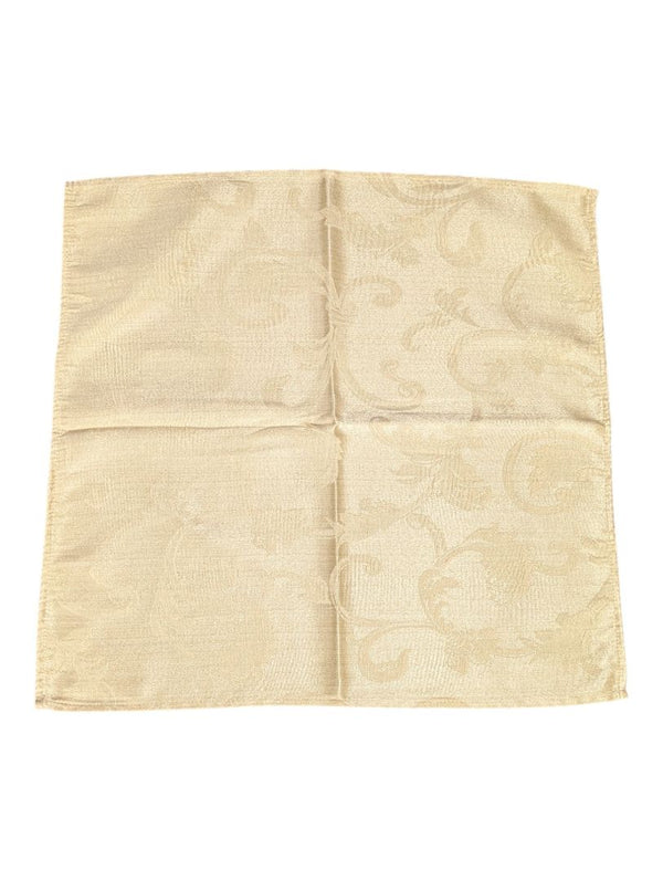 Damask Table Linen Set in Ivory – Multiple Pieces