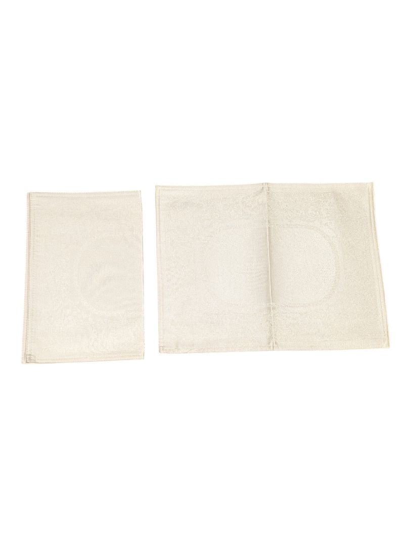 Set of Damask Woven Placemats