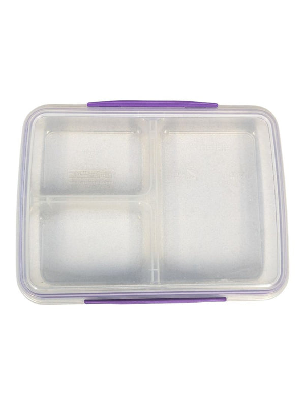Sistema 3-compartment lunch container