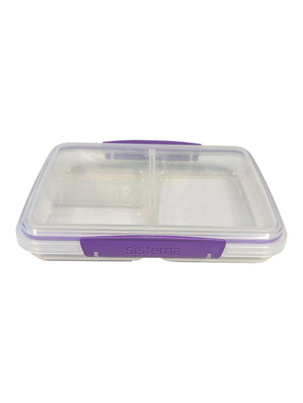 Sistema 3-compartment lunch container