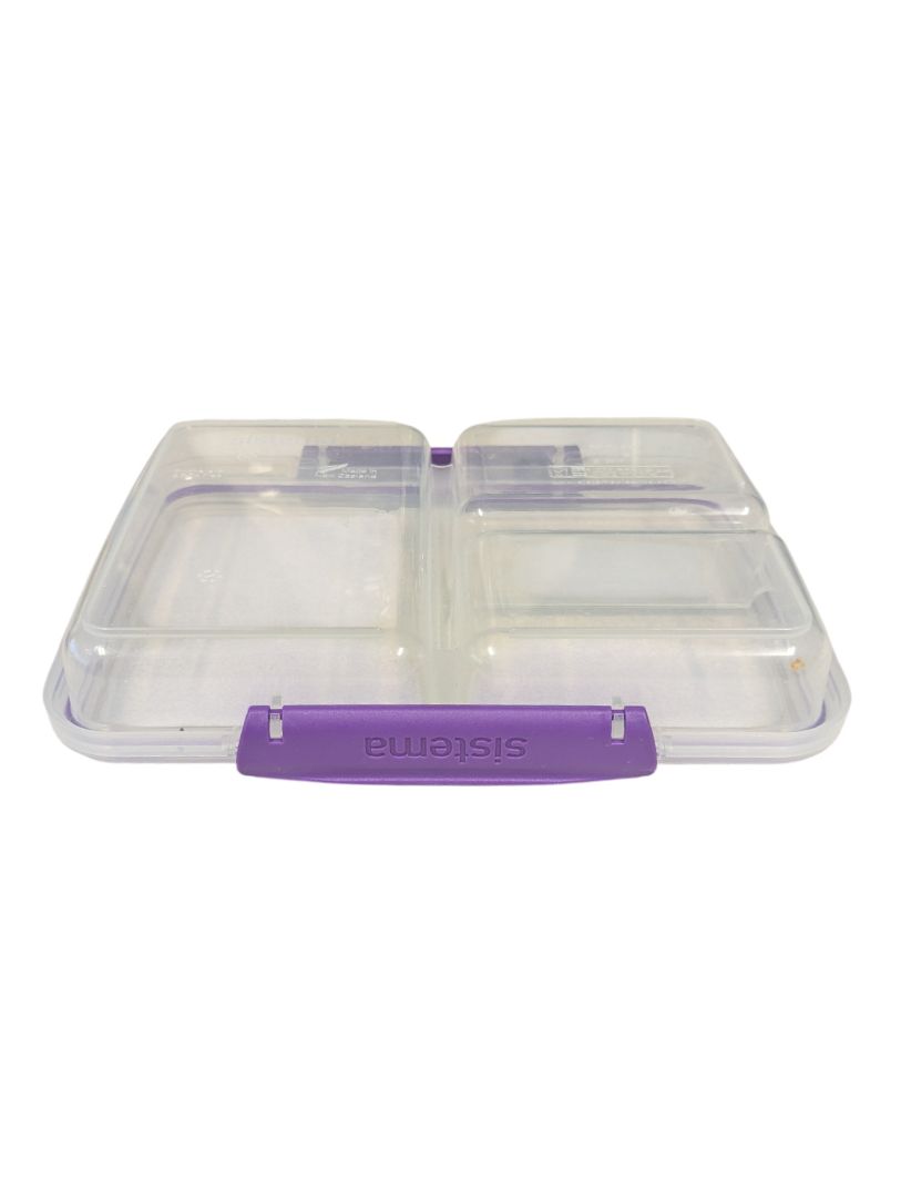 Sistema 3-compartment lunch container