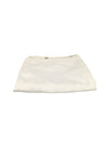 White Fabric Shower Curtain Liner with Snap Buttons