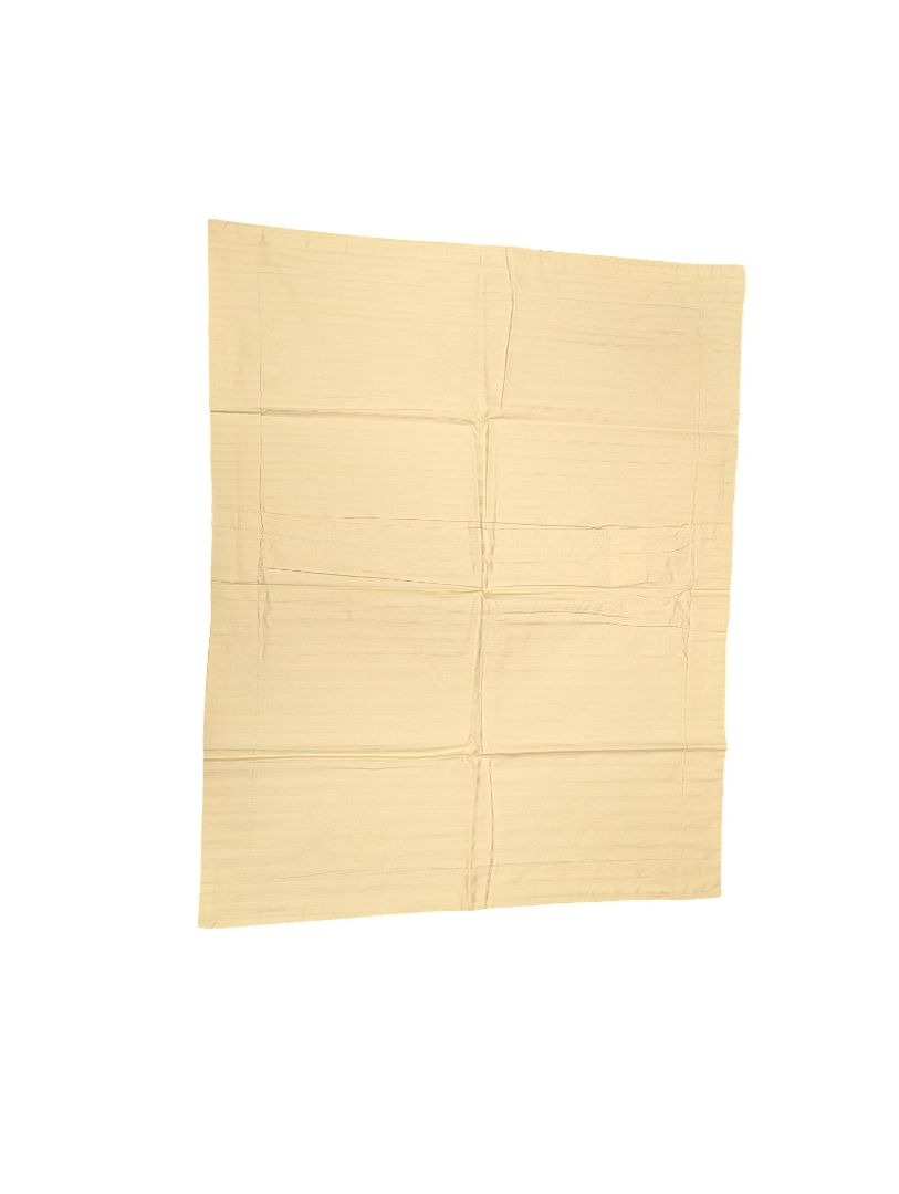 Set of beige damask table linens