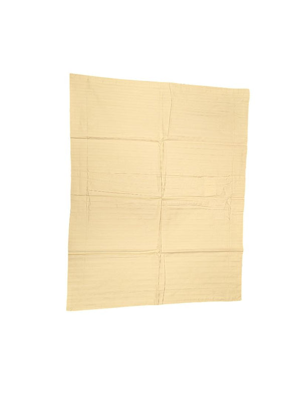 Set of beige damask table linens