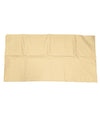 Set of beige damask table linens