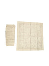 Williams sonoma vintage floral jacquard table linens