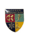 Copper Mountain Souvenir Crest Pin – Vintage Enamel