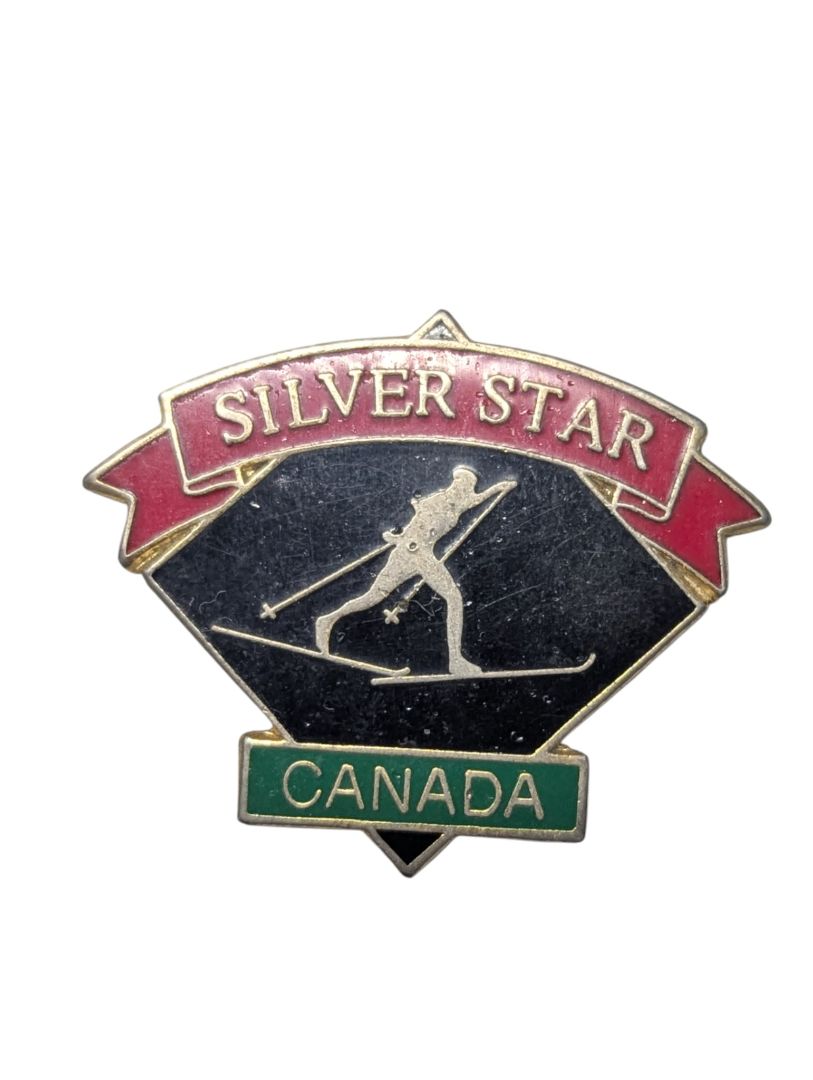 Silver Star Canada Enamel Ski Pin – Pinnacle Designs