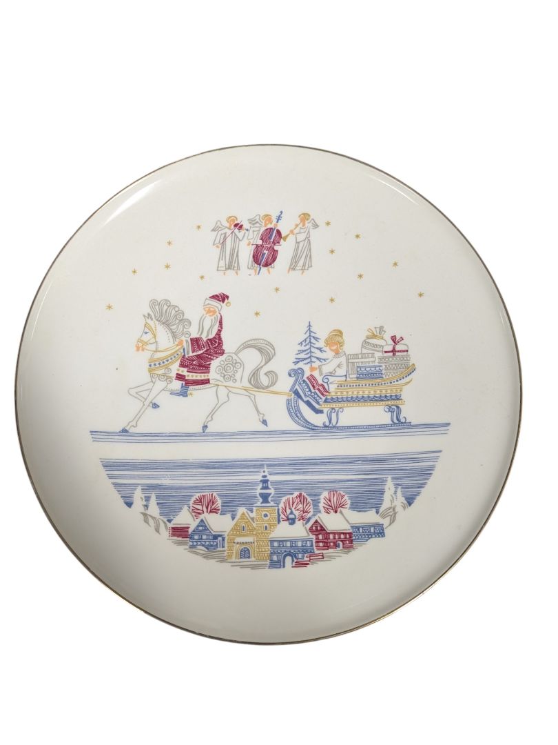 Heinrich H&C Selb Bavaria Christmas Plate – 10