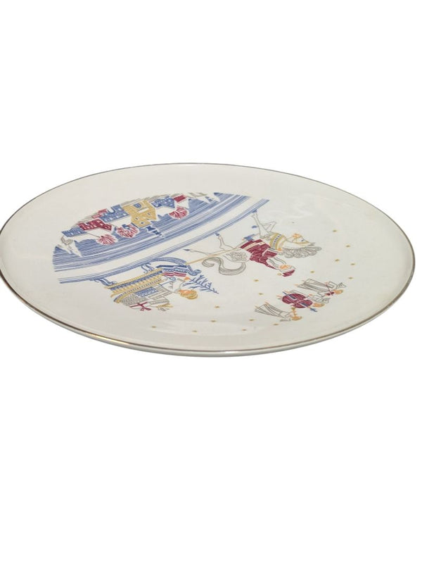 Heinrich H&C Selb Bavaria Christmas Plate – 10" Porcelain