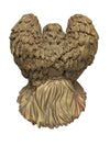 Praying Angel Tealight Holder – Gold-Tone Resin