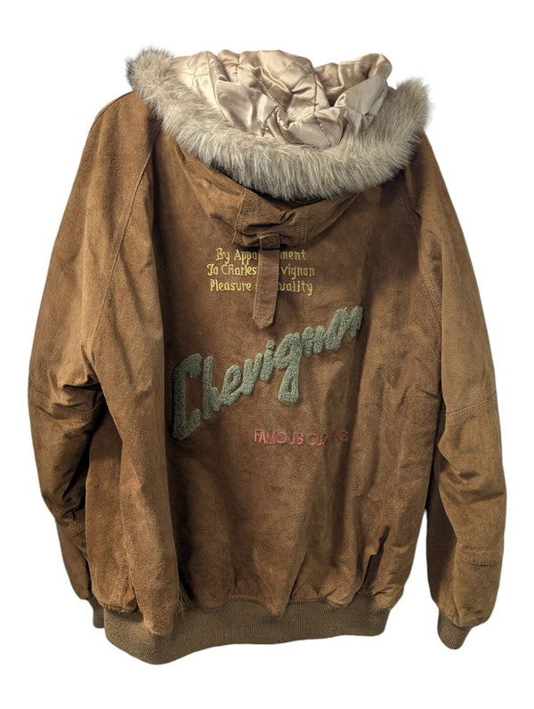 Brown Chevignon Vintage Leather Jacket