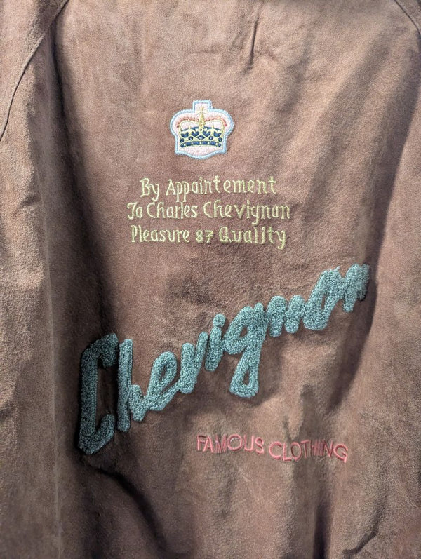 Brown Chevignon Vintage Leather Jacket