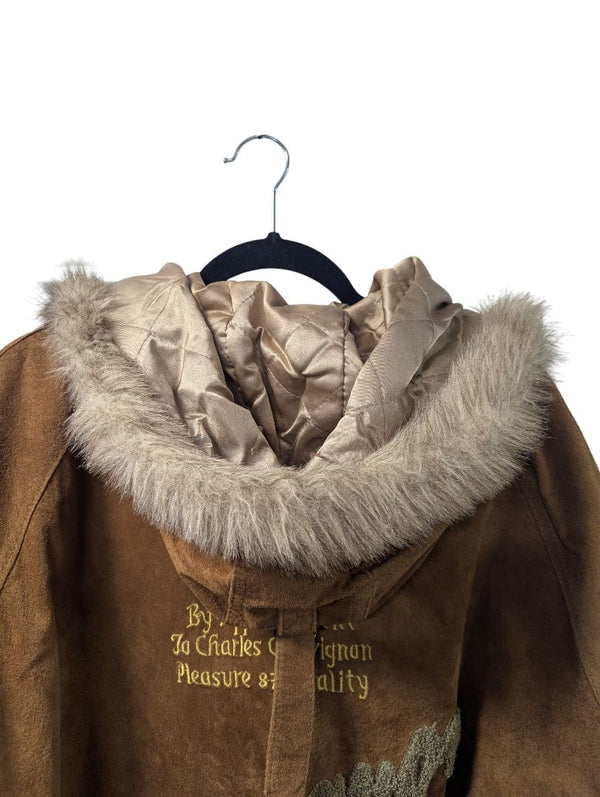 Brown Chevignon Vintage Leather Jacket