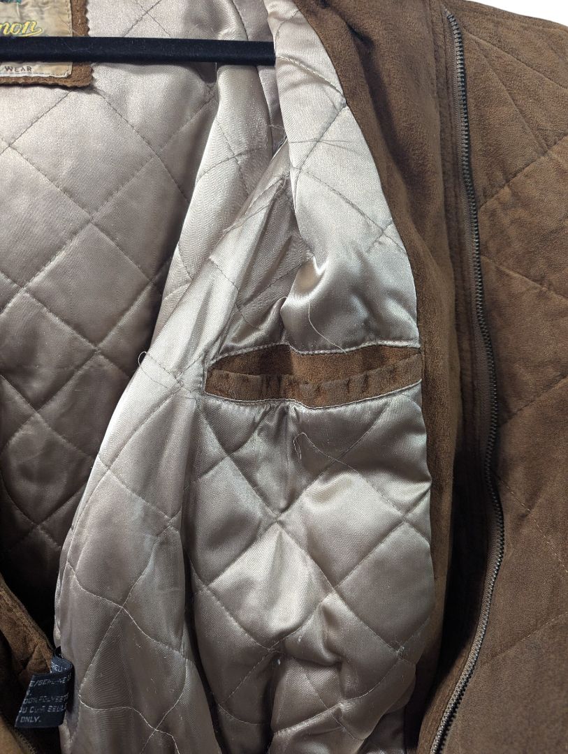 Brown Chevignon Vintage Leather Jacket