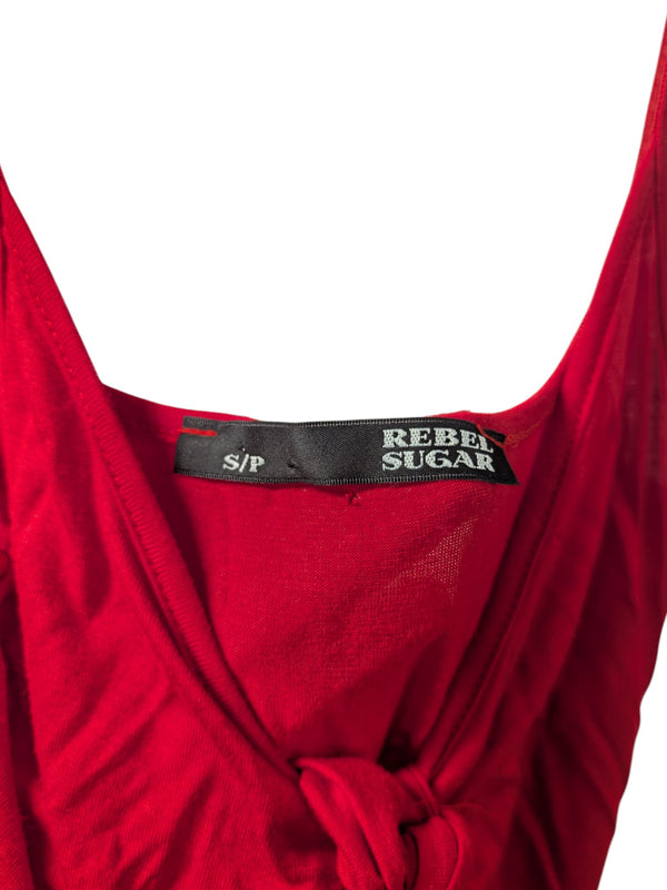 Red Rebel Sugar Casual Dress