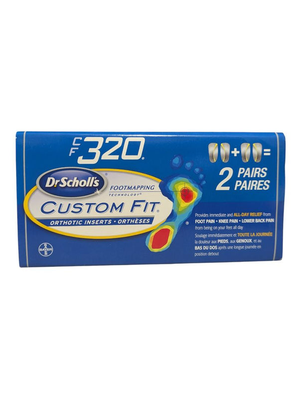 Dr. Scholl’s Custom Fit CF320 Orthotic Inserts
