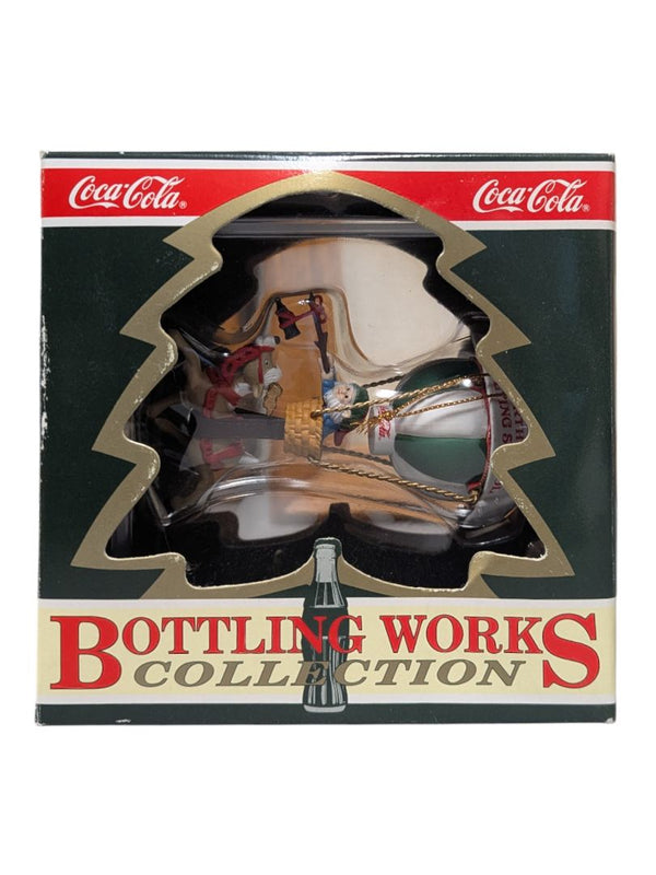 Coca-Cola Coca-Cola Bottling Works Collection “North Pole Flying School” Ornament
