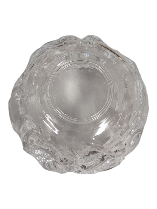 Vintage Pressed Glass Bow Motif Bowl