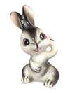 Hand Painted Japanese Ceramic Bunny Figurine