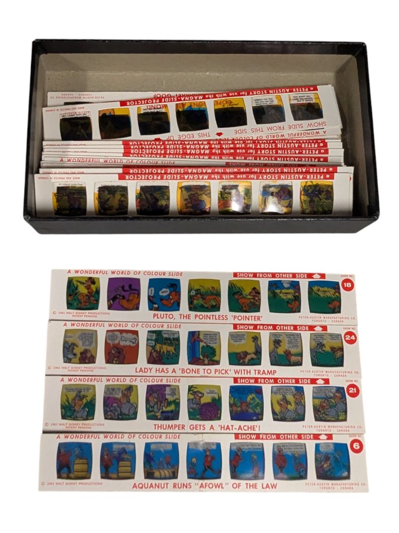Vintage Disney “A Wonderful World of Colour” Slide Set