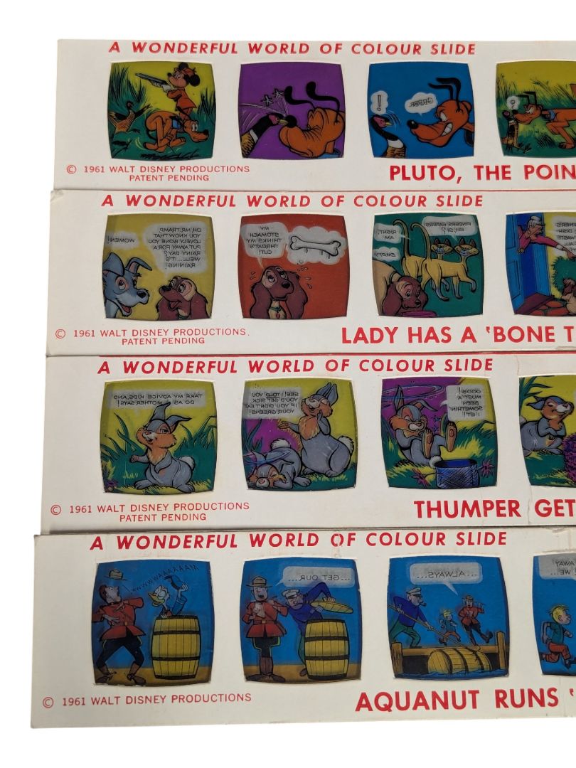 Vintage Disney “A Wonderful World of Colour” Slide Set