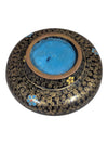 Vintage Cloisonné Enamel Bowl with Floral Motif