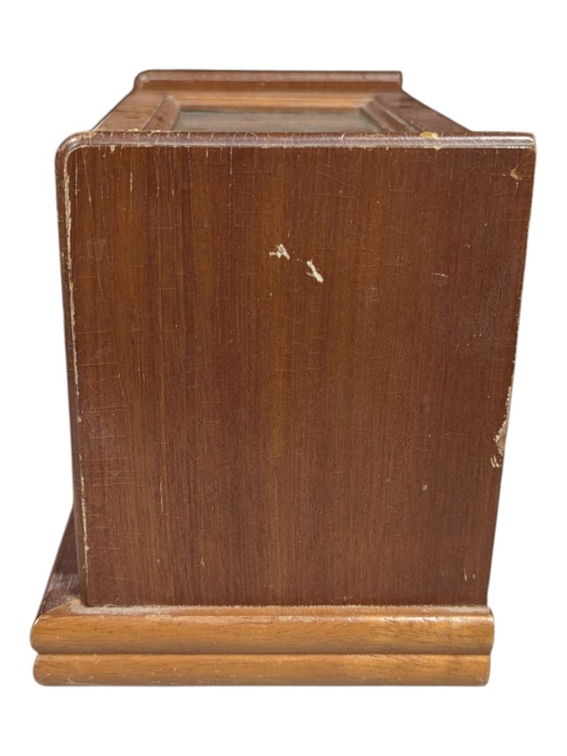 Vintage Wooden Jewelry Box with Music Box Feature