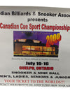 Canadian Cue Sport Championships 2000 Event Poster