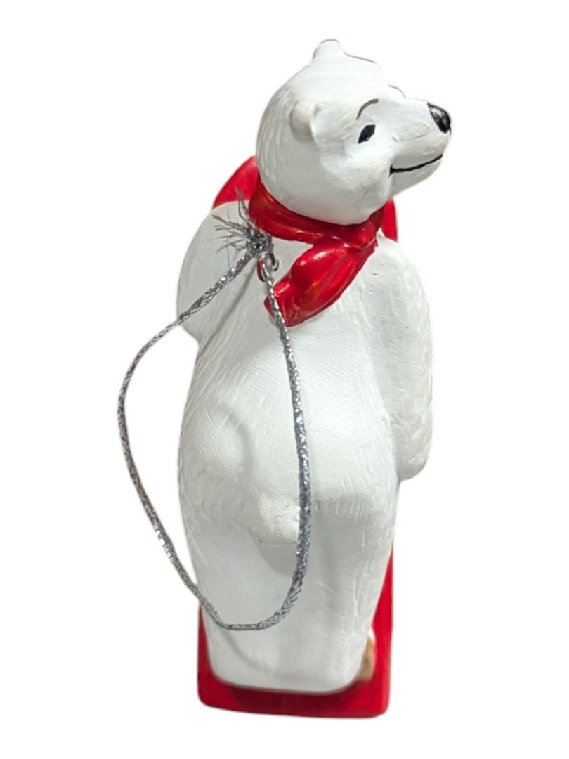 Coca-Cola Polar Bear “Always Sledding” Ornament (with Original Box)