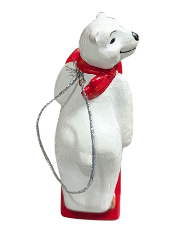 Coca-Cola Polar Bear “Always Sledding” Ornament (with Original Box)
