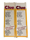 Parker Brothers Clue Replacement Score Pads (Set of 2)