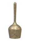 Engraved Brass Miniature Bell