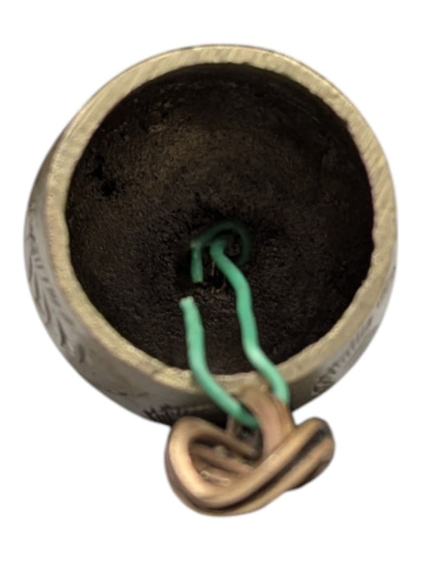 Engraved Brass Miniature Bell