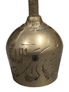 Engraved Brass Miniature Bell