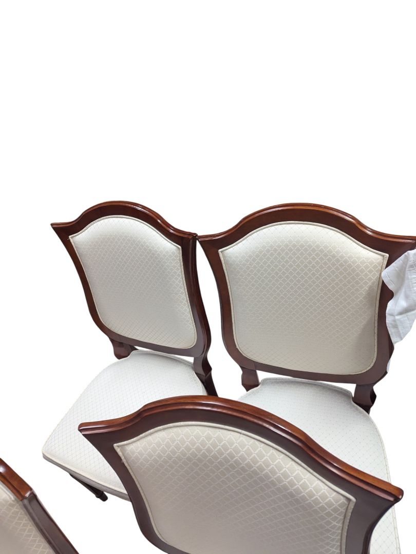 Elegant Upholstered Dining Chairs – Set of 4